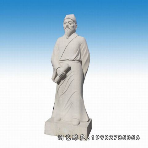 企业华佗人物石雕