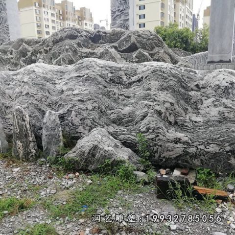 学校景观石石雕