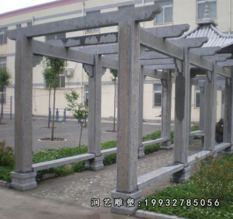 小区长廊景观石雕