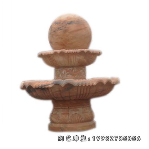 公司景观风水球石雕