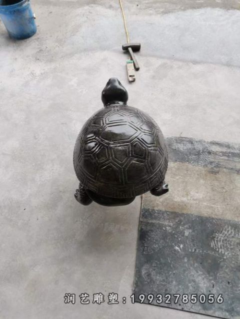 园林动物乌龟石雕