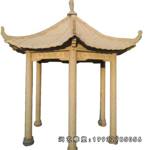 公园景观凉亭石雕