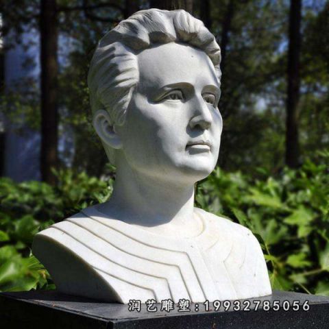 景区居里夫人人物石雕