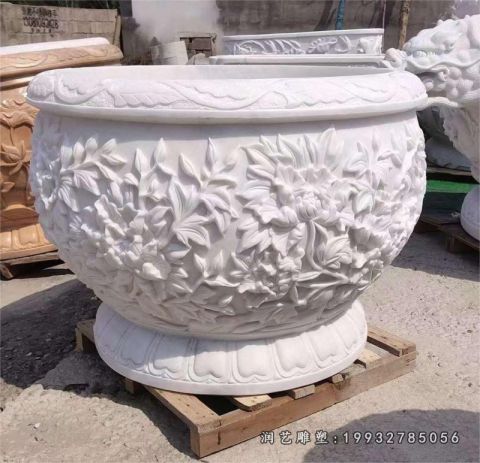 景区水缸石雕