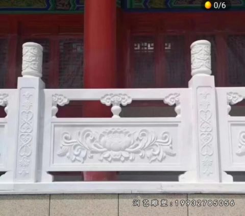 草坪景观栏板石雕