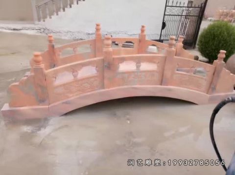 校园景观拱桥石雕