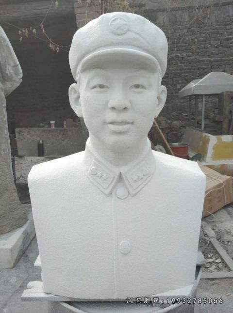 园林人物雷锋石雕