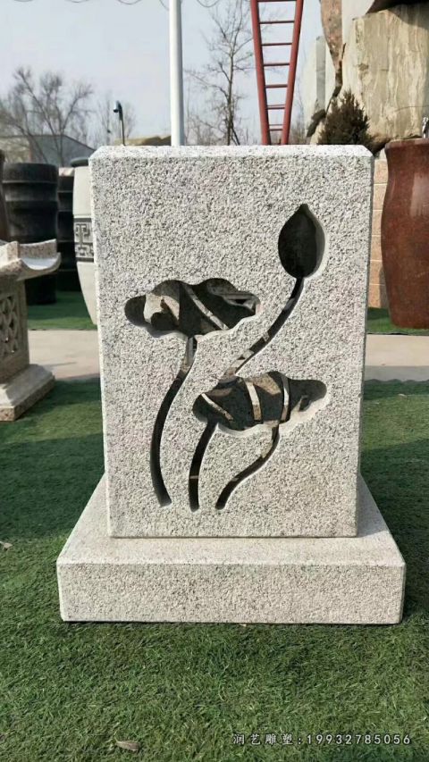 校园景观石灯雕塑