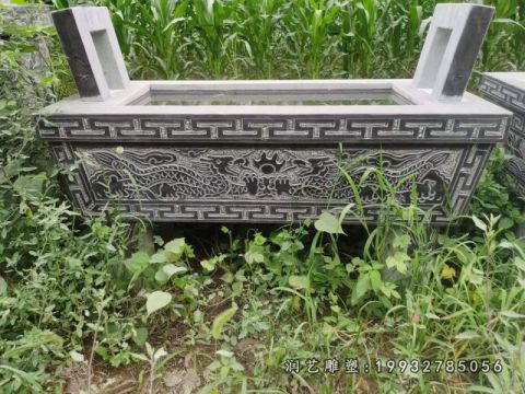 香炉景观公园石雕
