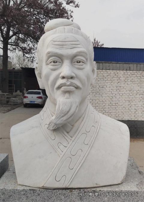 花园古代人物石雕