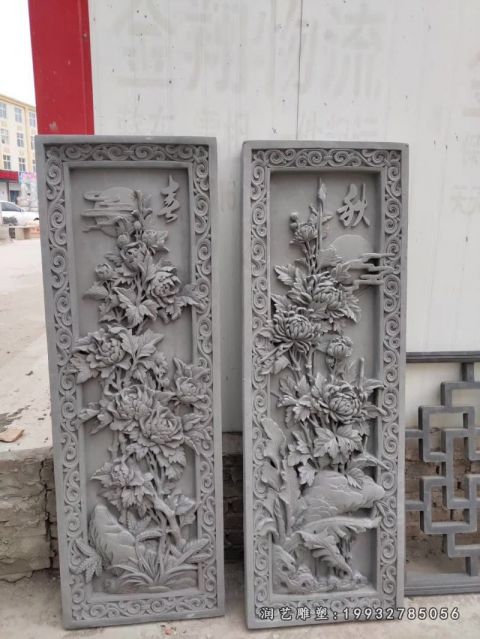 庭院石浮雕景观雕塑