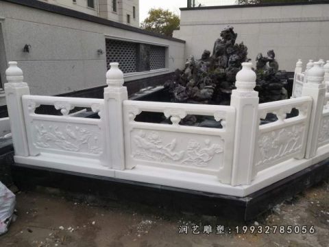 酒店栏板石雕