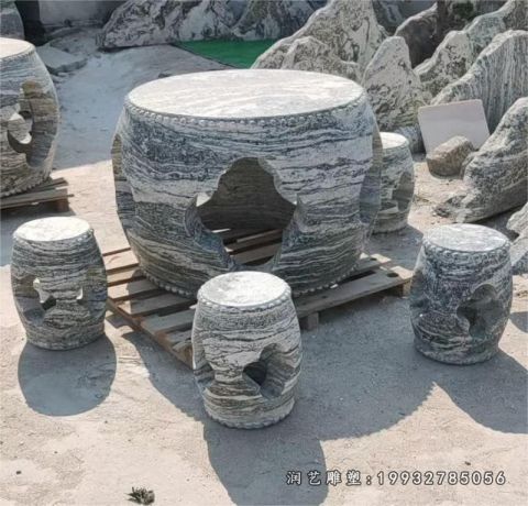 景观桌凳公寓石雕