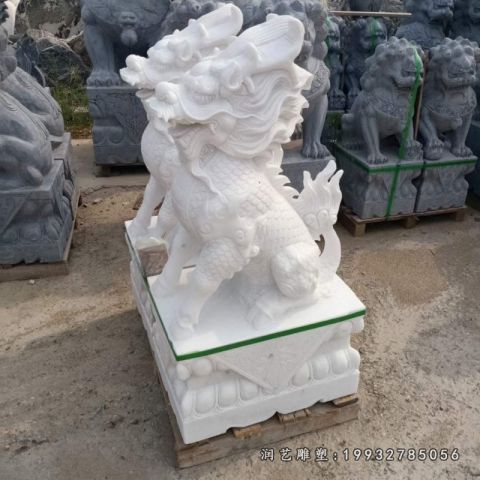 麒麟动物广场石雕