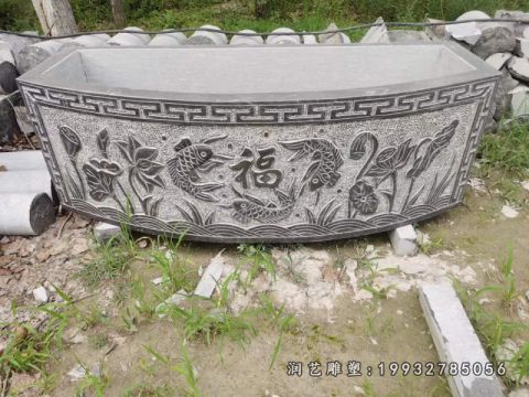 水缸景观庭院石雕