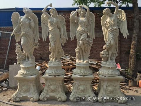 西方人物游乐场石雕