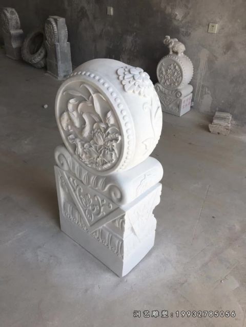 门墩景观广场石雕