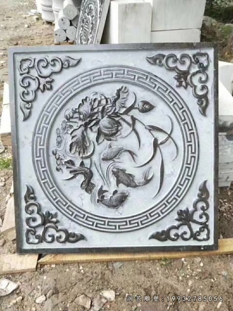 石浮雕商业街景观雕塑
